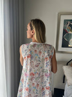 Brittany in Dandelion Spray Pure Cotton Sleeveless Nightie