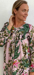 Floral Twig House Coat