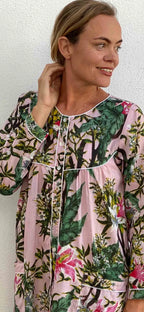 Floral Twig House Coat