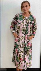 Floral Twig House Coat