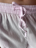 Eleanor Brushed Cotton Long Sleeve Soft soft pink PJ Set