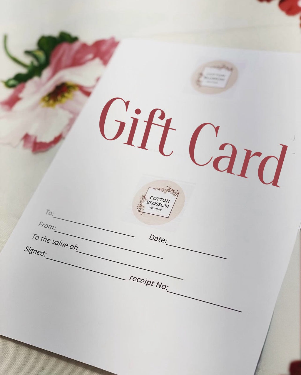 Cotton Blossom Gift Card